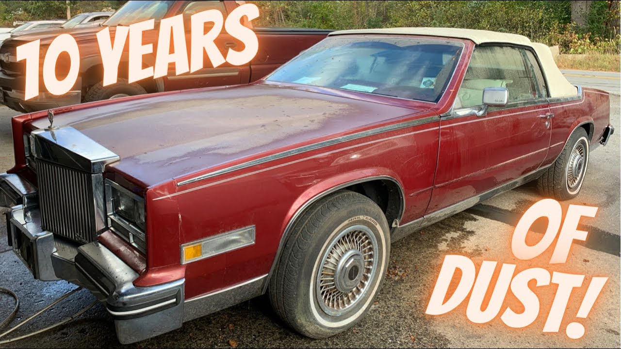 10 Years of Dust! Resurrecting a 1984 Cadillac Eldorado INCREDIBLE RESULTS! WOW Biarritz Convertible