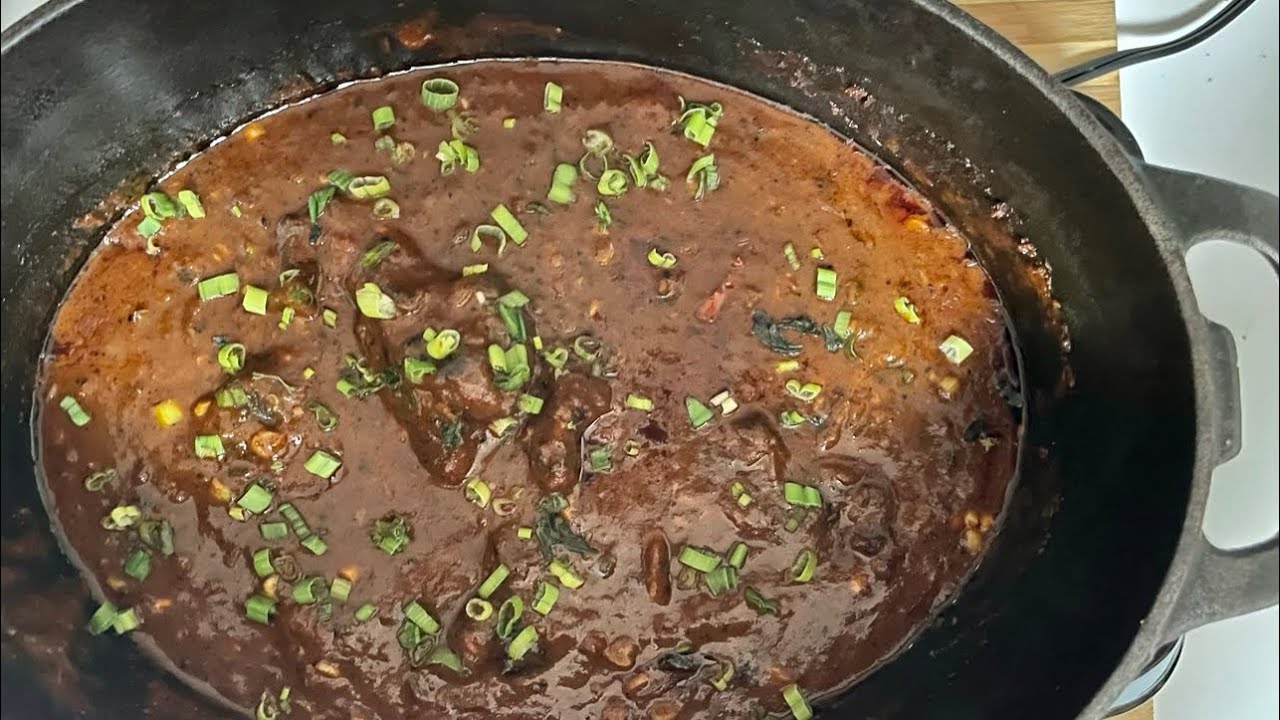 Blind Chef Louisiana  Turtle Sauce Piquante ￼