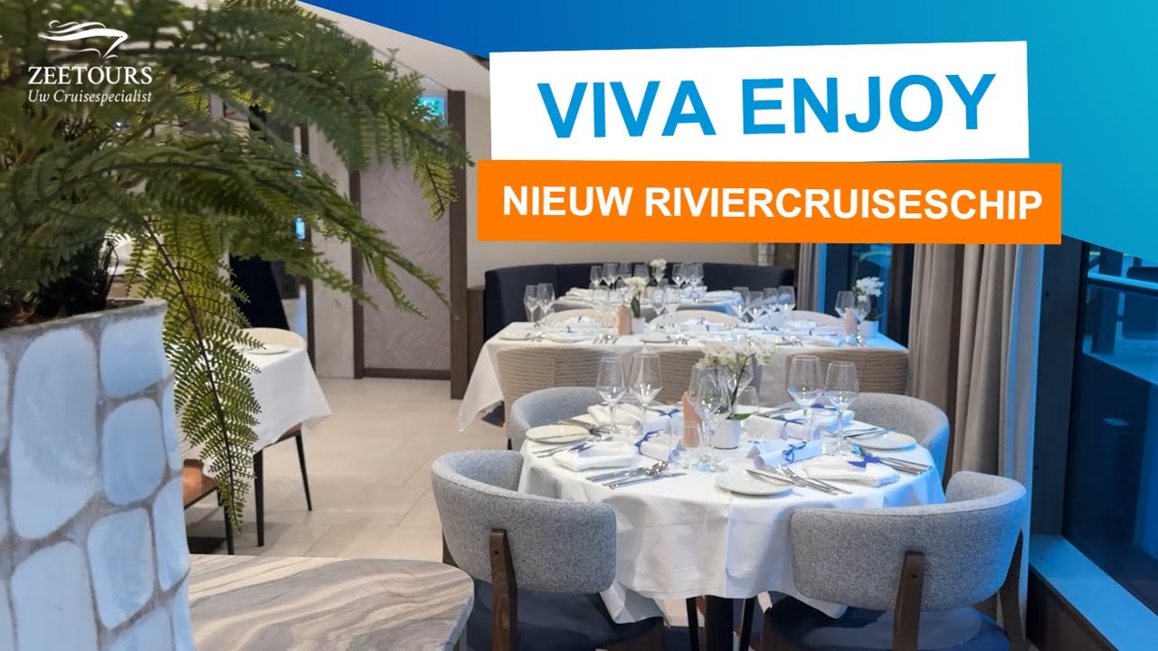 VIVA ENJOY: Beleef dit All-Inclusive riviercruiseschip van VIVA Cruises