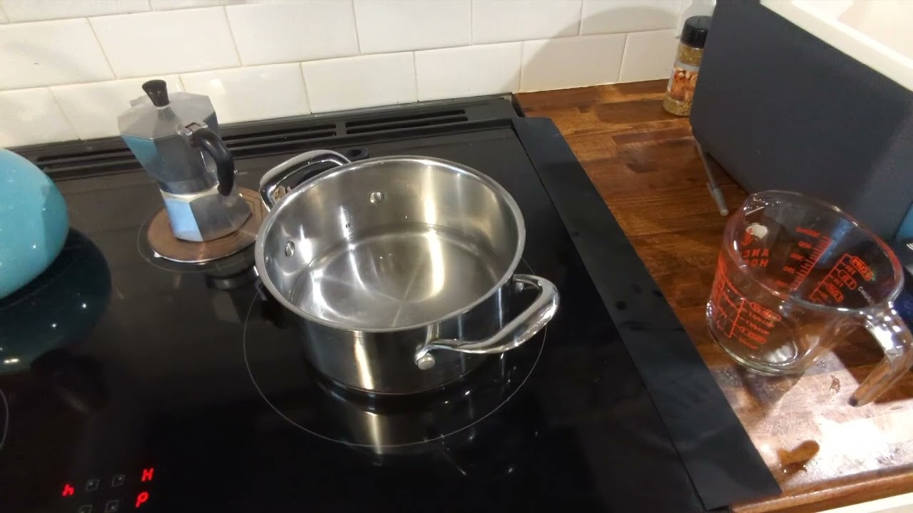 Samsung induction range - boil test video follow-up using big burner