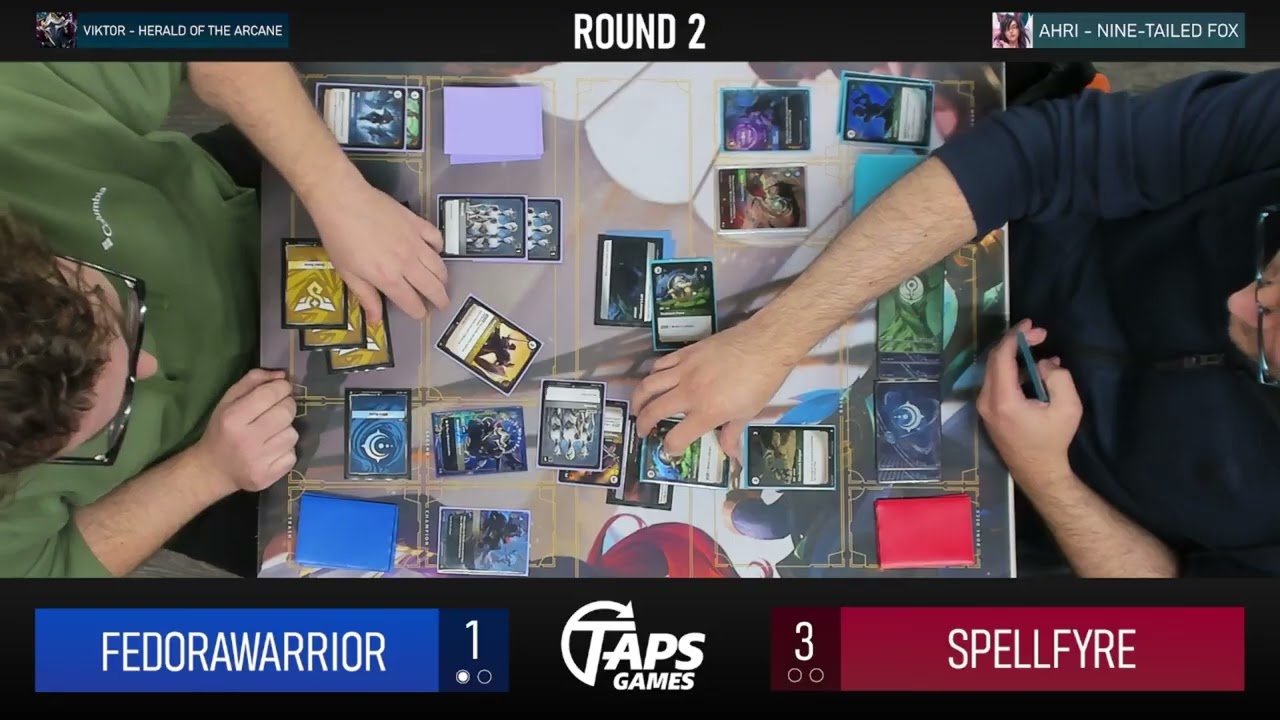 Round 2 - FedoraWarrior vs SpellFyre - Riftbound Summoner Skirmish Jan 3, 2026 @ Taps Games