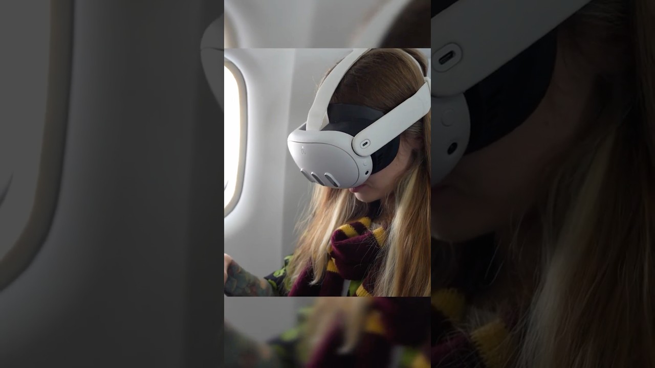Quest 3 в самолёте &mdash; вот что произошло | Путешествие с VR