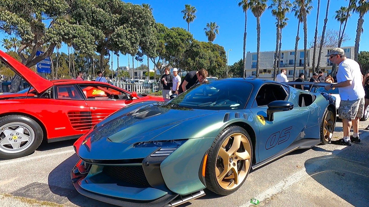 Supercars Meet at the Beach: Zuma Cars & Coffee in Santa Monica