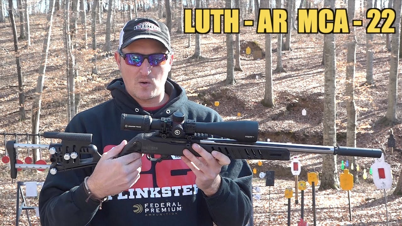 CUSTOM SHOP RUGER 10/22 WITH LUTH-AR CHASSIS