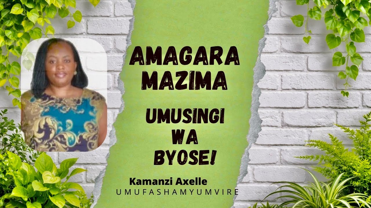 0023: INKINGI 5 Z'UBUZIMA BUZIRA UMUZE!