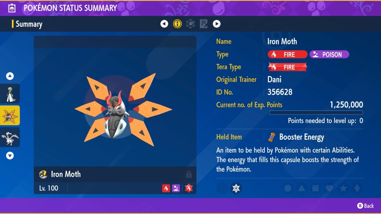 Iron Moth (Any NPCs) - Solo #27 - 5 Star Chien-Pao Raid - Pokemon Scarlet/Violet