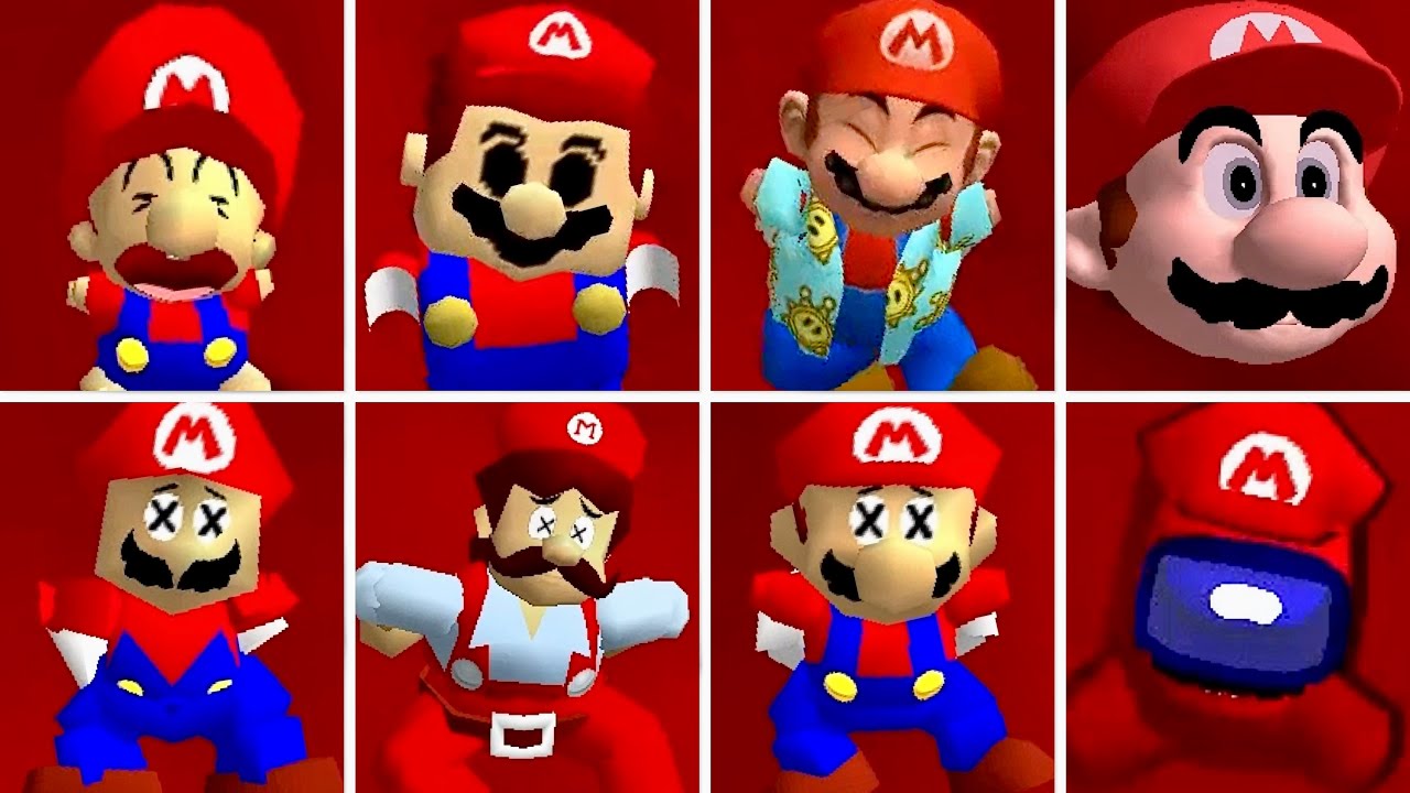 Mario Burning in Lava Calamity! - Super Mario 64 PC Port