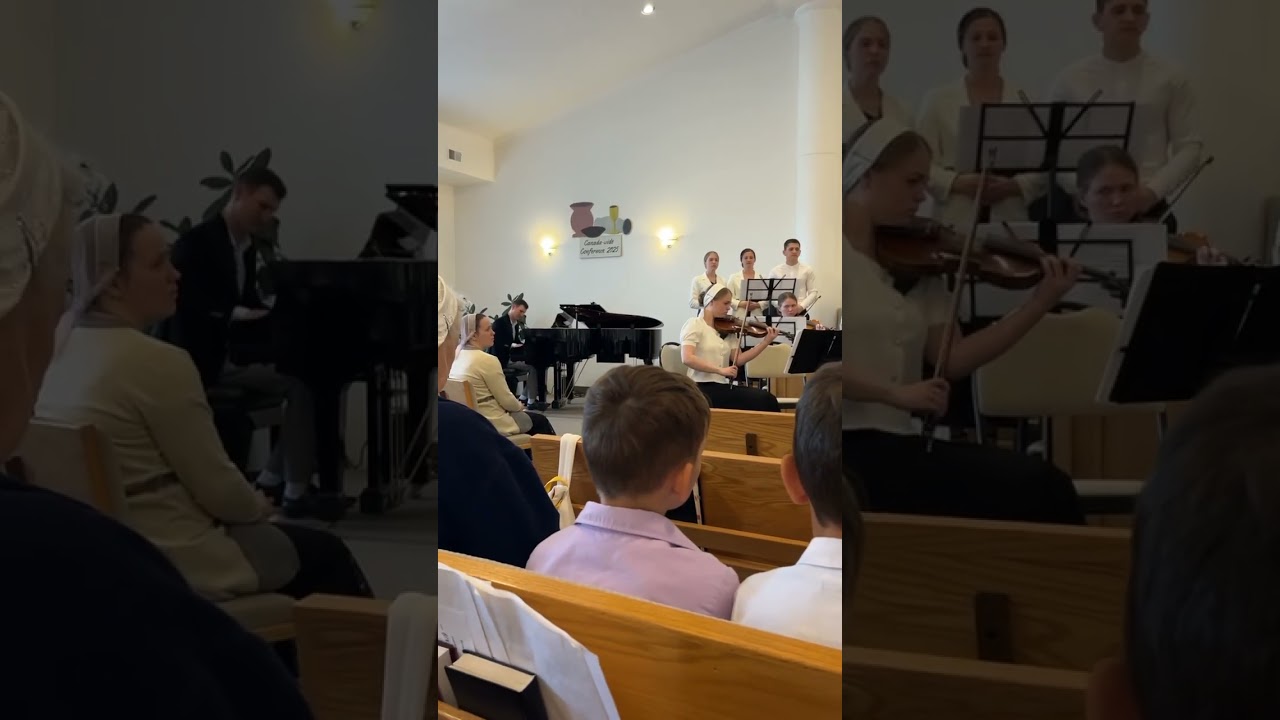 Участие оркестра в Канаде. МСЦ ЕХБ. Май 2025
