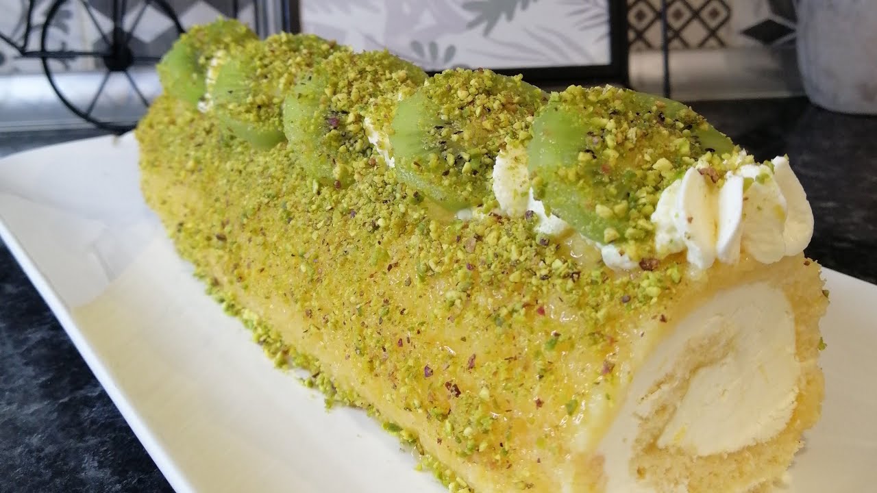 gâteau roulé à l'orange 😋facile à réaliser 👌