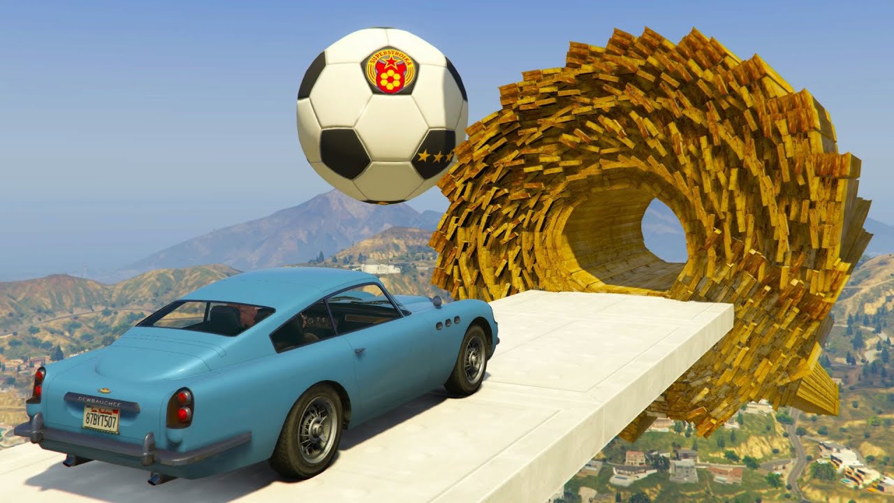 GTA 5 ONLINE 🐷 TUNNEL VORTICE !!! 🐷 GARE PARKOUR 🐷N*738🐷 GTA 5 ITA 🐷 DAJE !!!