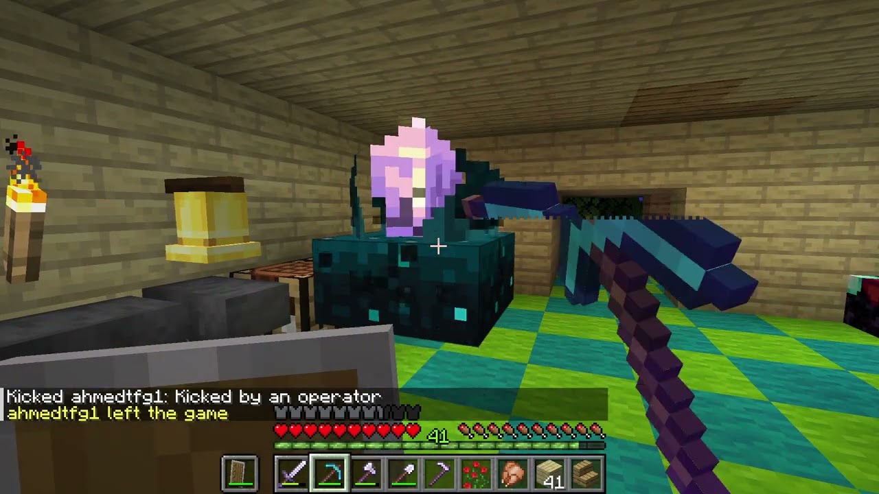 شخص غريب #minecraft