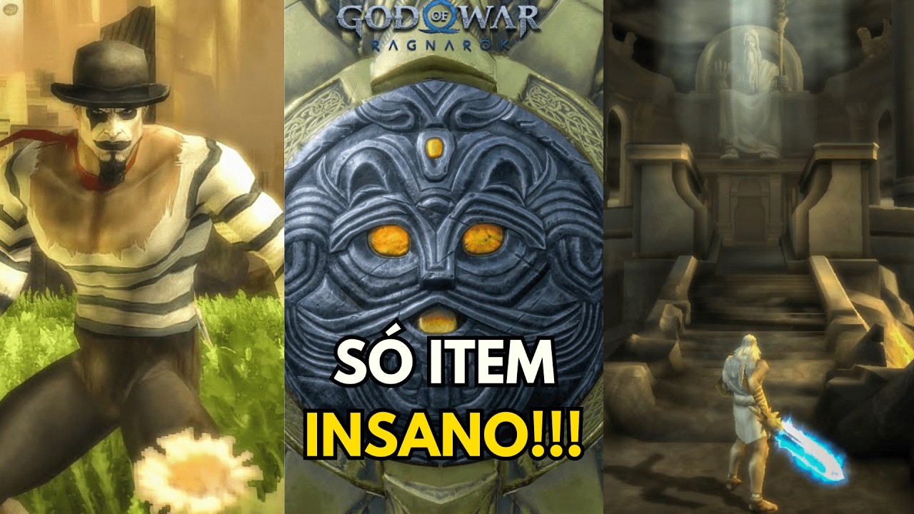 Os Itens Mais DIFÍCEIS De Se Obter Em Cada GOD OF WAR!!!