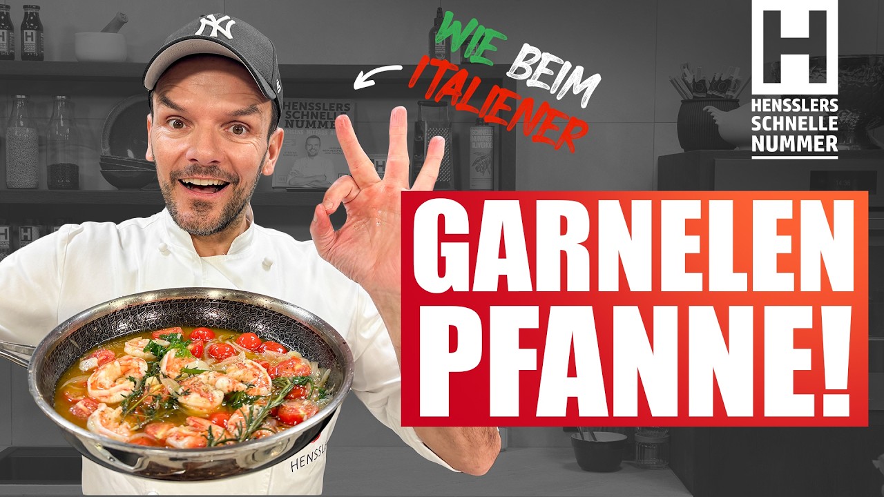 Garnelenpfanne wie beim Italiener &ndash; so einfach geht's zuhause!