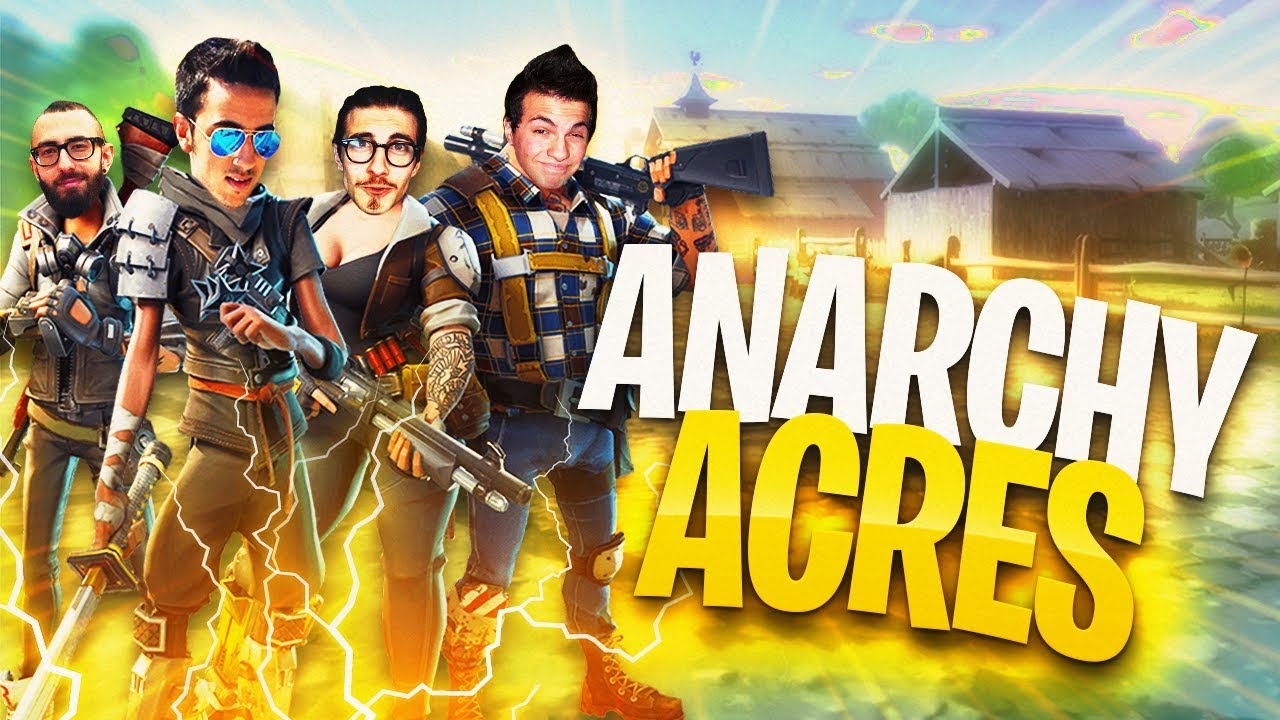 SOLO 1v4. ANARCHY ACRES. ALL LOCATION CHALLENGE con Blur Marza & Mollu