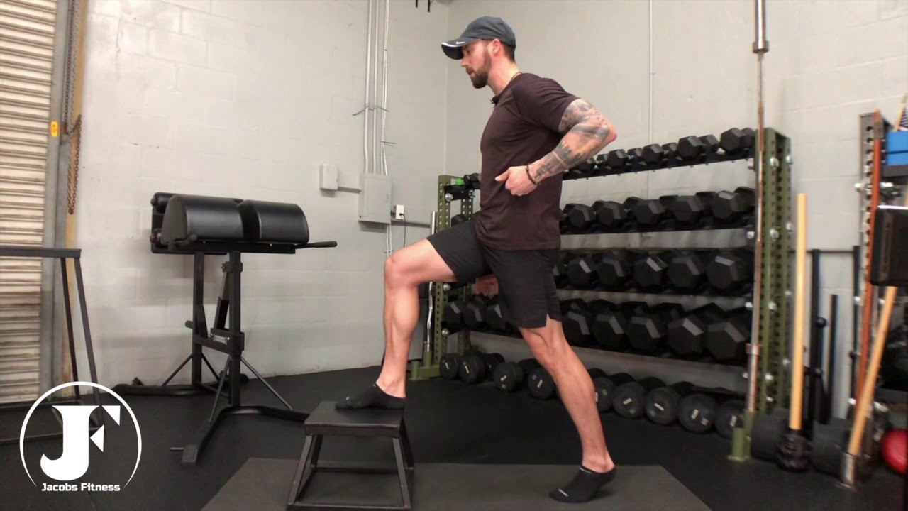 Front Foot Elevated Poliquin Split Squat