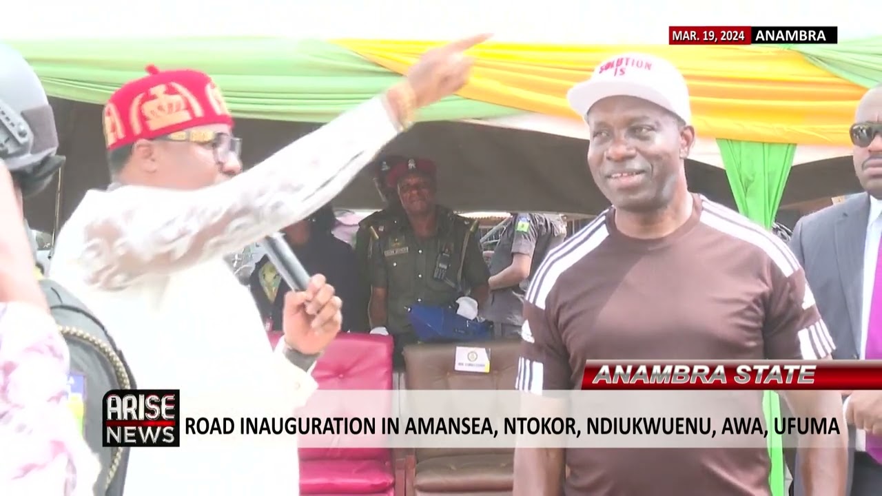 ROAD INAUGURATION IN AMANSEA, NTOKOR, NDIUKWUENU, AWA, UFUMA