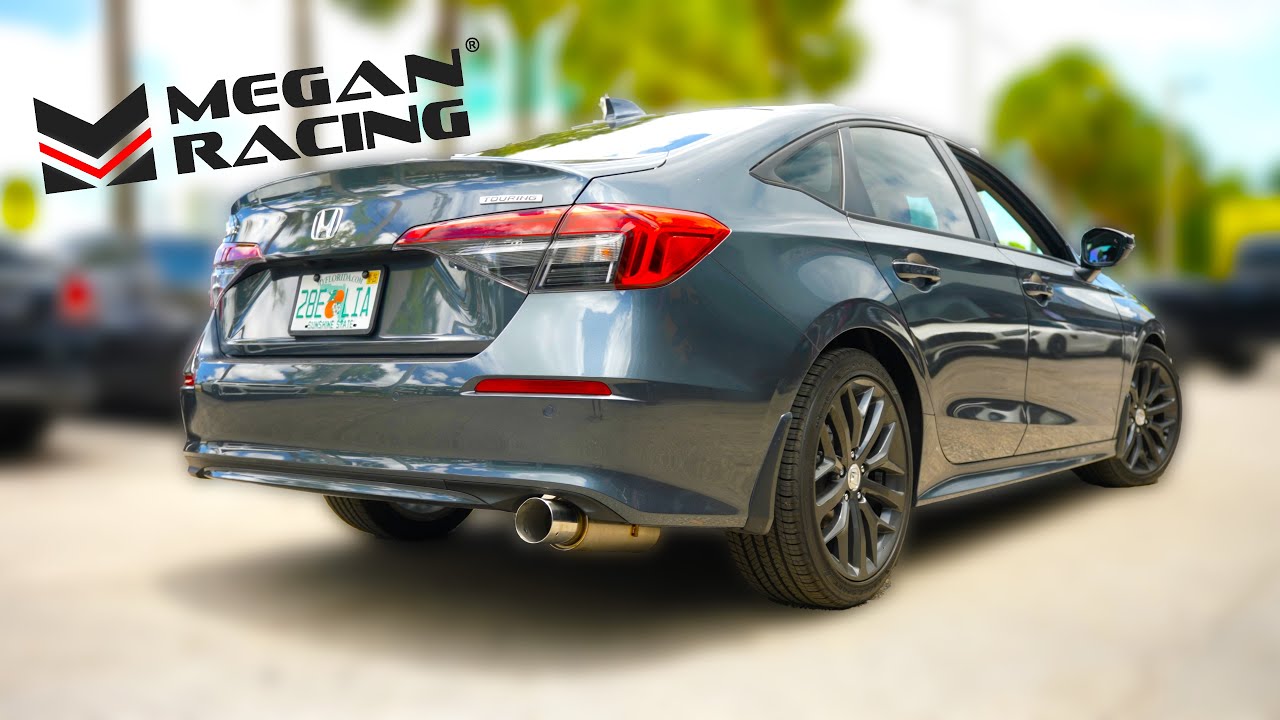 Модернизация выхлопной системы Honda Civic Megan 2024 года **Внимание**