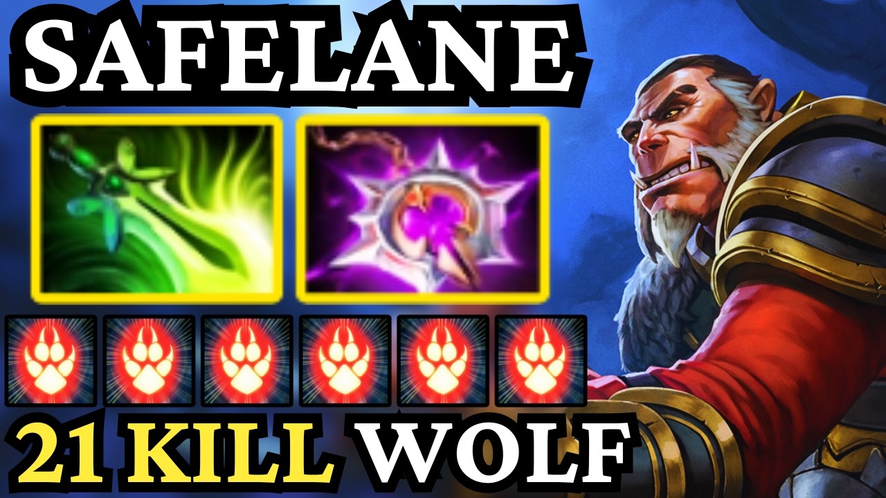 🔥 21 KILL LYCAN Carry — Enemy Can’t Run 🔥 Dota 2 Gameplay