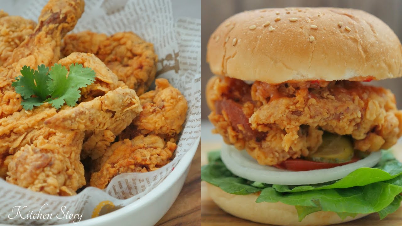 មាន់បំពង[Crispy Fried Chicken]អាហារសម្រន់[Kitchen Story]