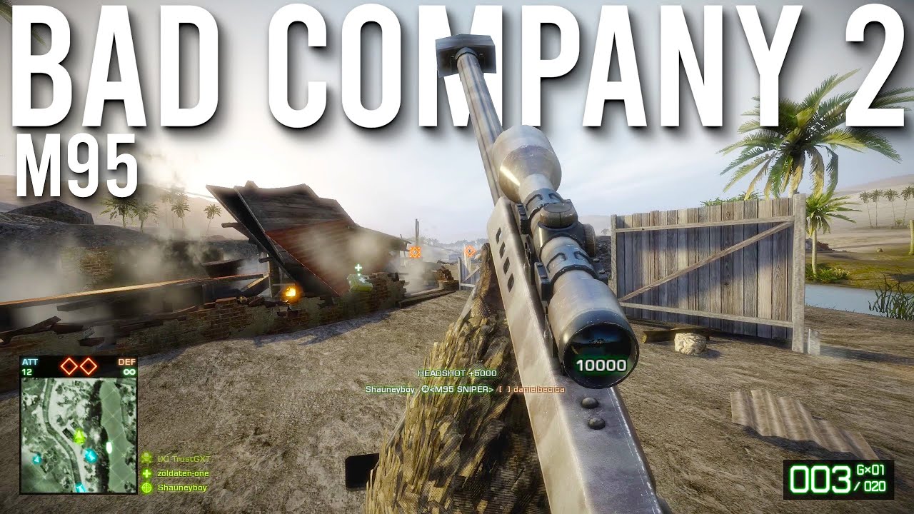 Battlefield Bad Company 2 Multiplayer With The M95