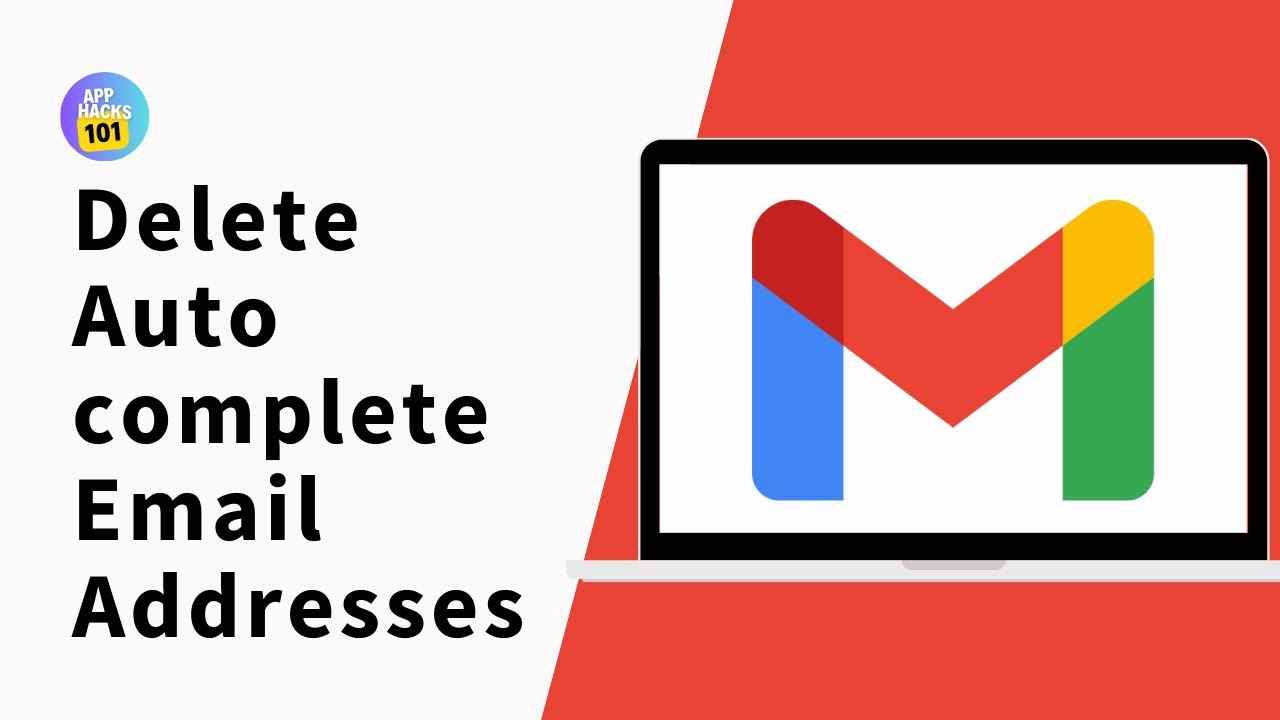 How to Delete Auto complete Email Addresses in Gmail