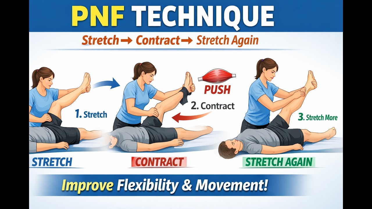 PNF Technique Simplified @MyokinPhysioAcademy