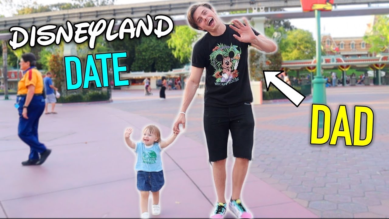 Being A Dad For 24 Hours (Disneyland Date) ft Allie Brooke | Brian Redmon