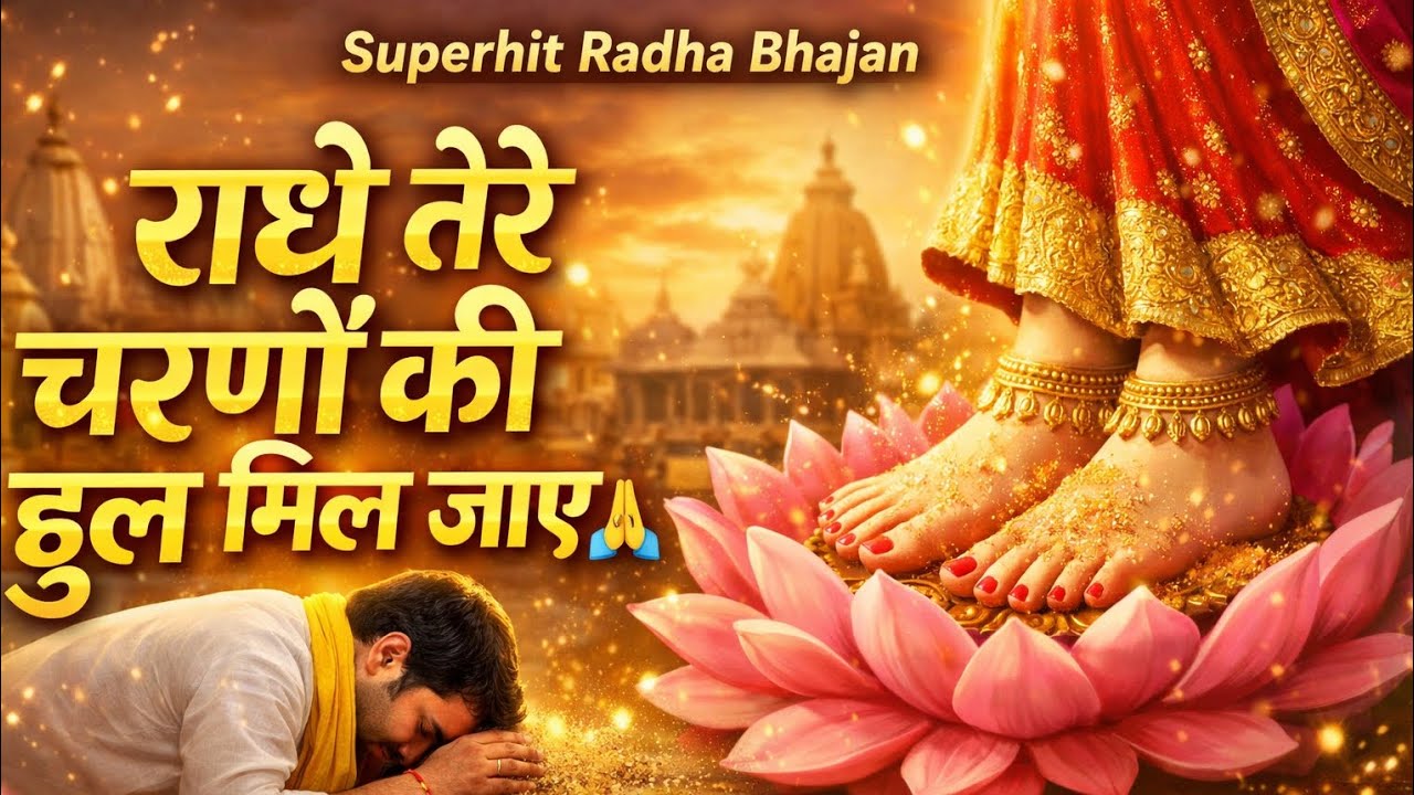 राधे तेरे चरणों की धूल मिल जाए । सुपरहिट भजन
