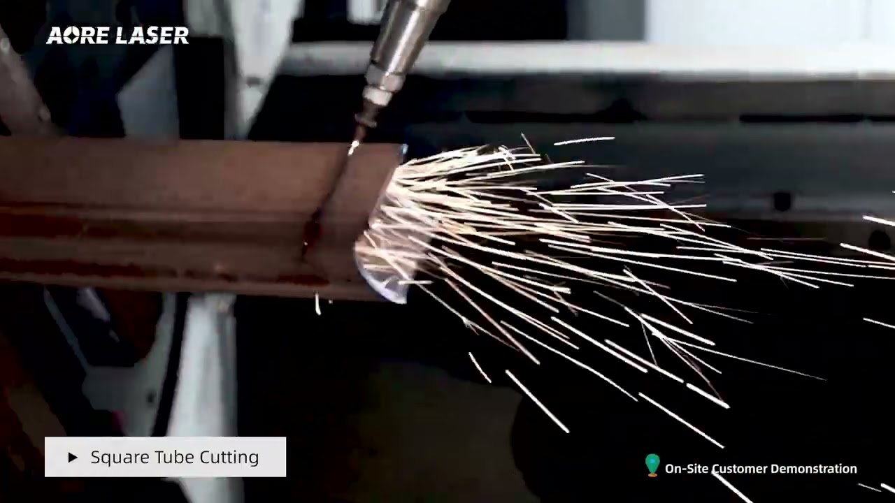 AORE M36 Tube Laser – Chain Loading & Automatic Unloading in Action | Australia