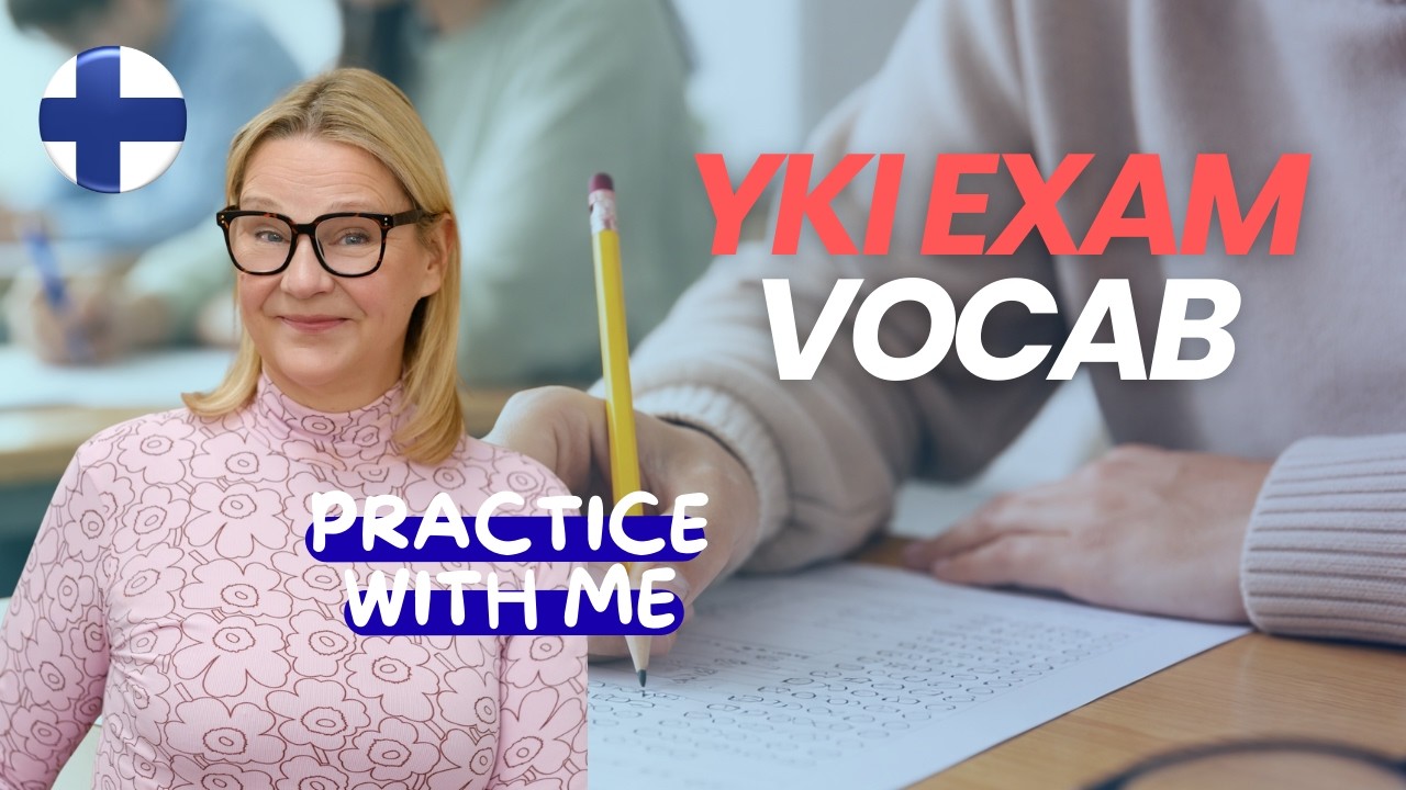 Finnish vocabulary for the YKI test (10 common situations)