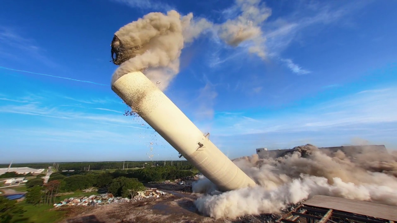 JEA Boiler + Stack Implosion - Total Wrecking & Environmental, LLC.