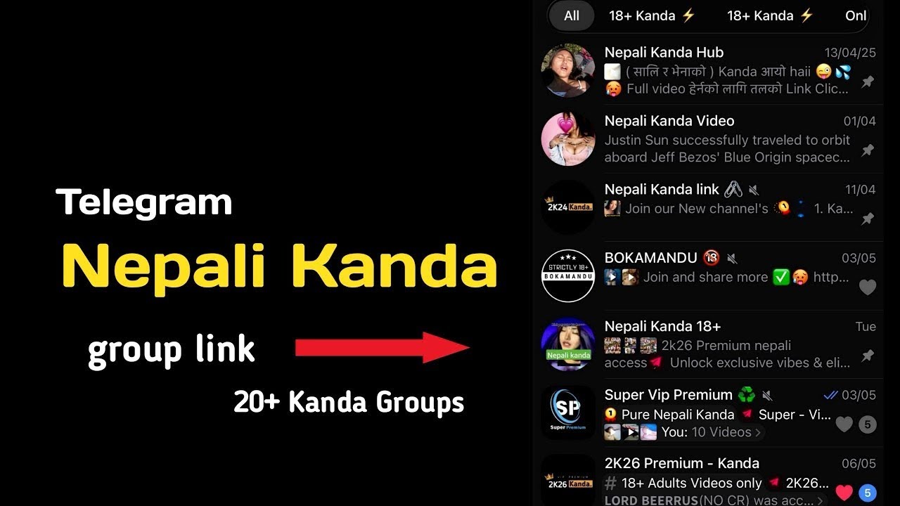 Nepali Kanda Group Join Telegram 2026 | 20+ Kanda Group link 🔞