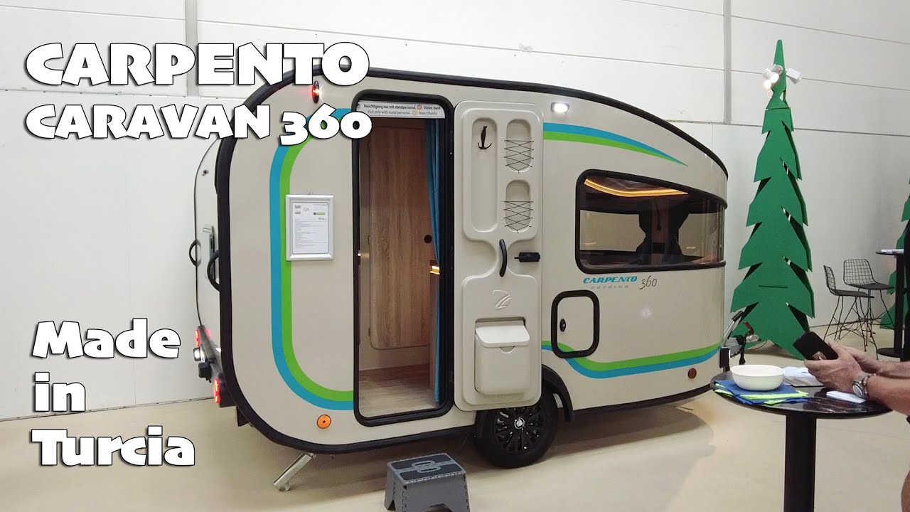 Tur caravanei CARPENTO 360 produsă în Turcia | prezentată la Caravan Salon