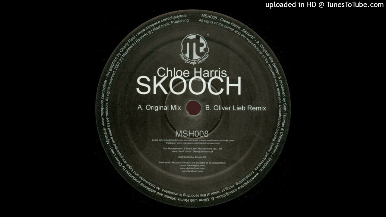 Chloe Harris - Skooch (Oliver Lieb Remix) - Mashtronic Records