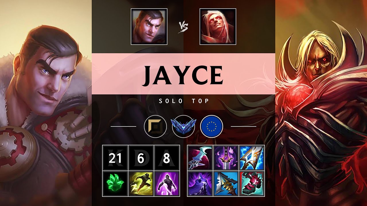 Jayce Top vs Vladimir - EUW Diamond Patch 25.17