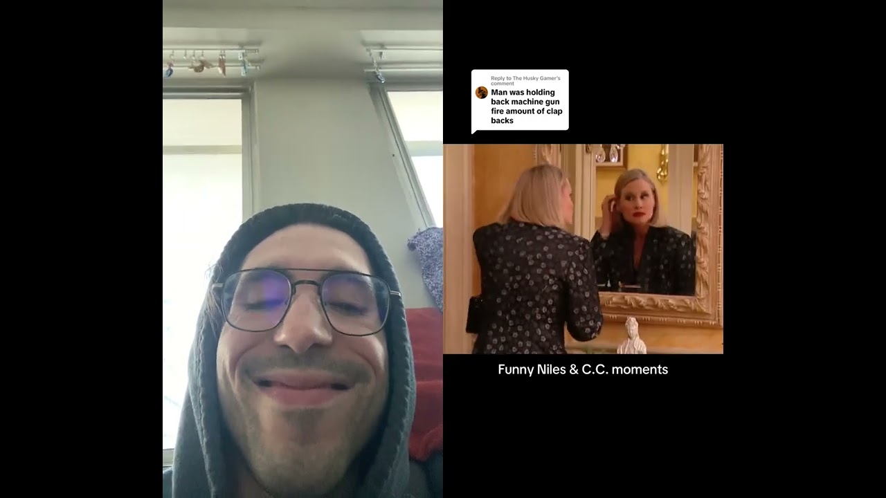 reacting to tiktoks… funny niles & cc moments