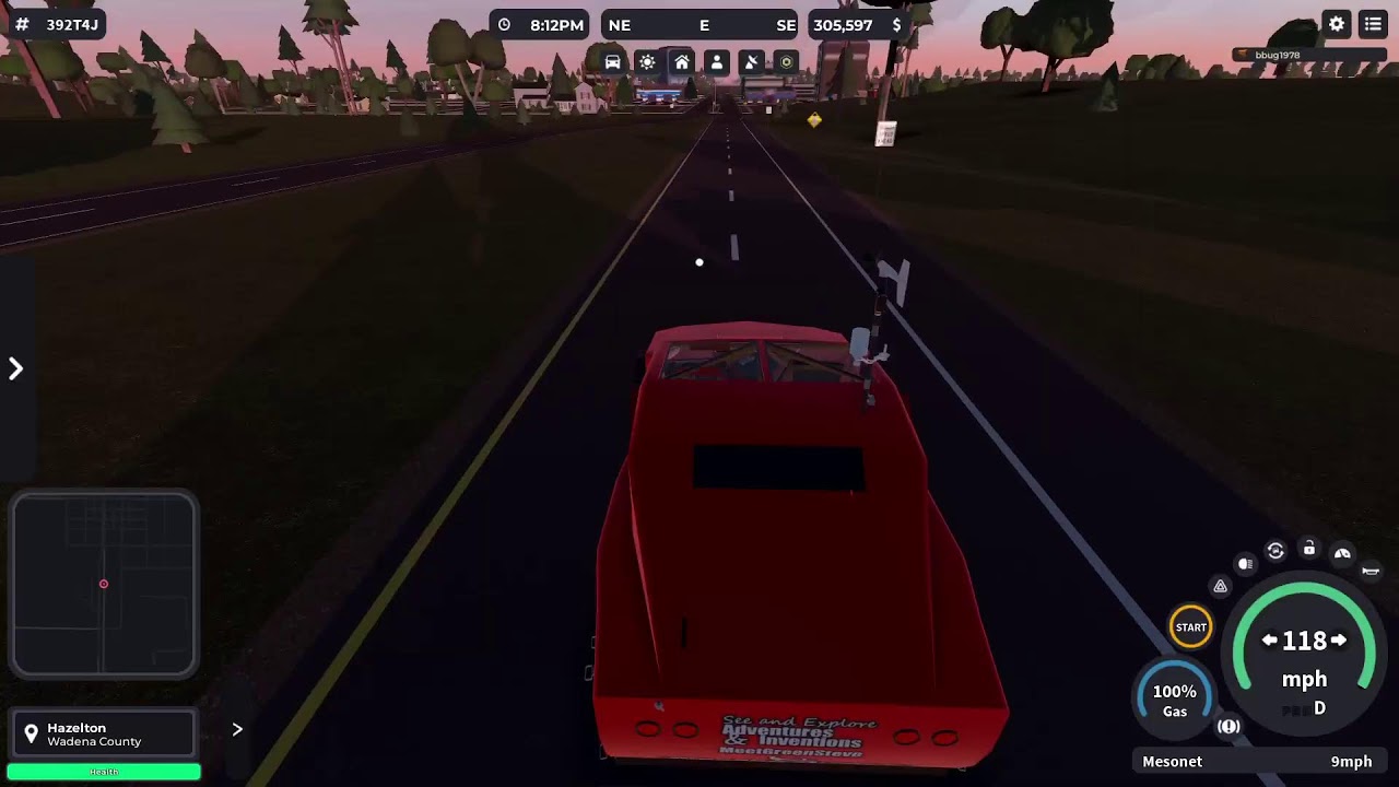 Trying to get a radar truck in twisted Roblox 1.21.2