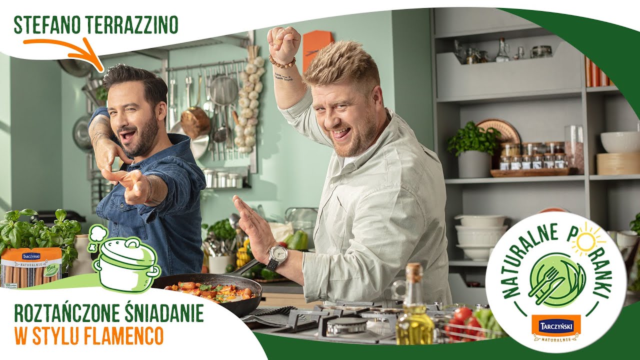 Jakubiak, Stefano Terrazzino i jajka flamenco | Naturalne Poranki w kuchni
