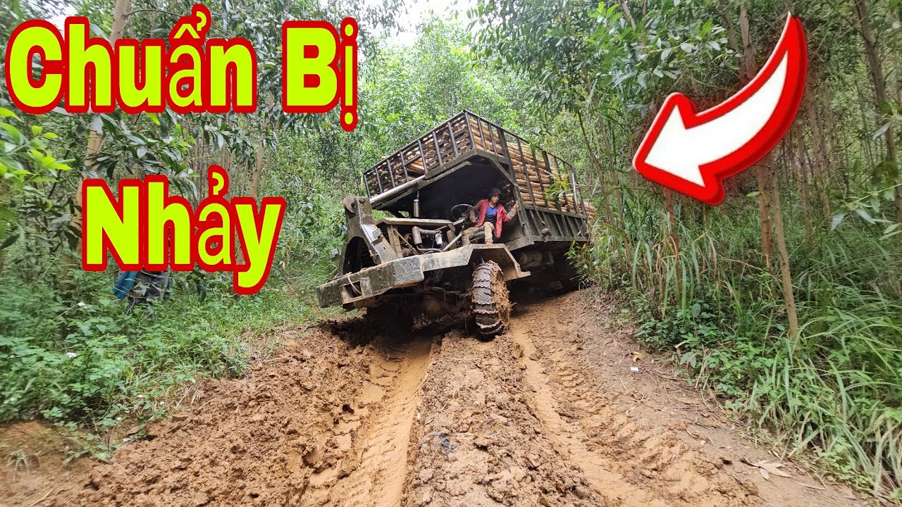 Cung Đường Vận Chuyển Keo Không Dành Cho Người Yếu Tim / Xe Độ Núi Rừng
