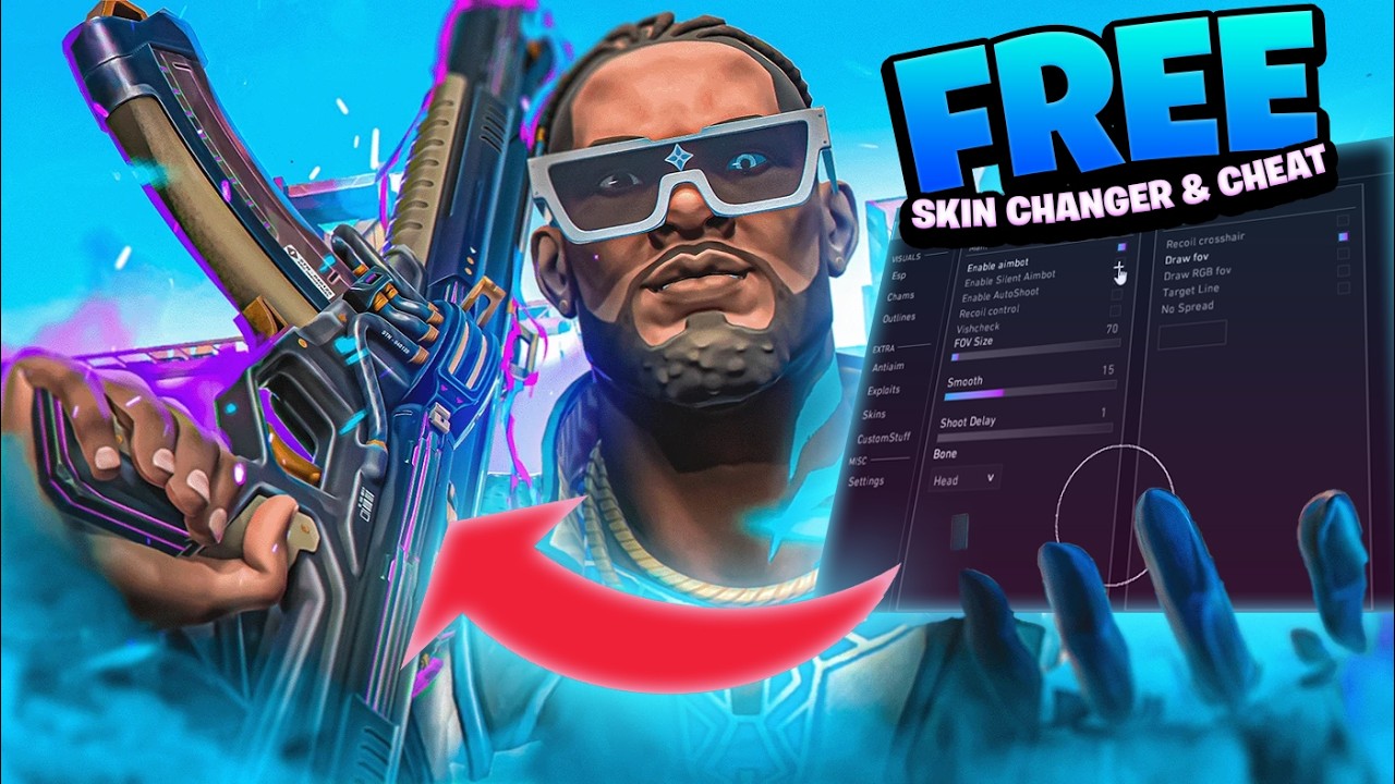 This FREE VALORANT SKIN CHANGER Cheat Is INSANE! ( FINISHERS )