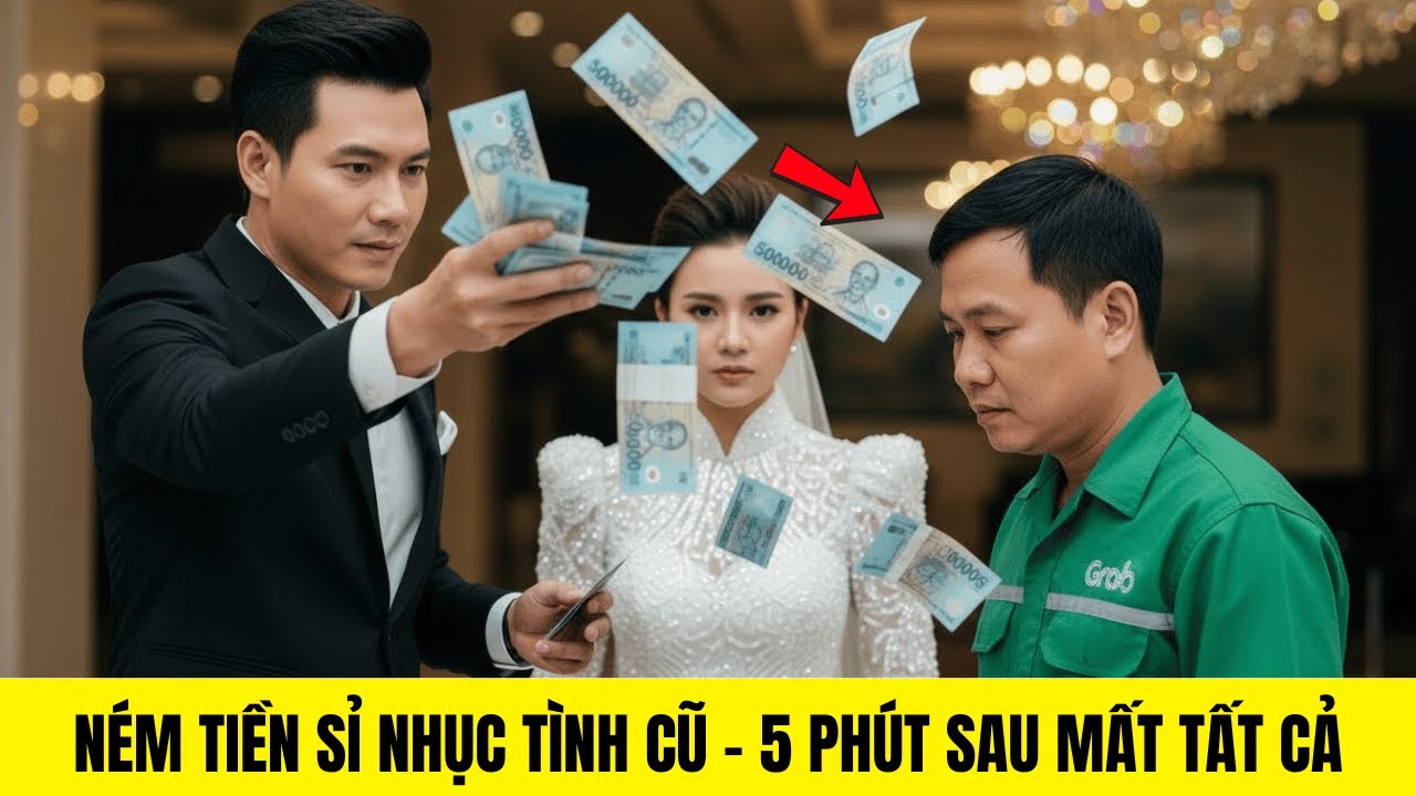 Bị Ném Tiền Vào Mặt Ngày Người Yêu Cũ Cưới, Chàng Xe Ôm Gọi Đúng 1 Cuộc Khiến Cả Hôn Lễ 