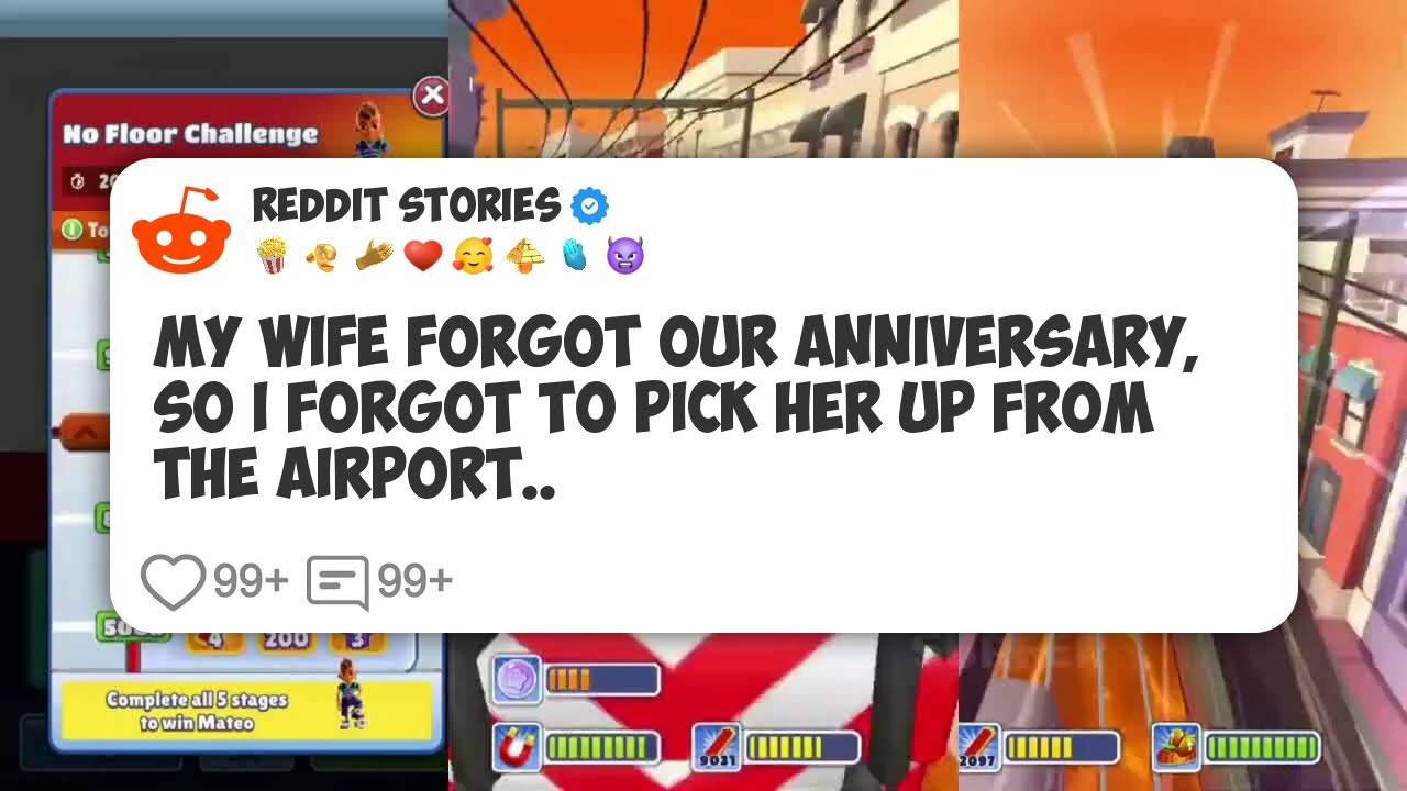 My Wife Forgot Our Anniversary, So I Forgot to Pick Her Up From the Airport.. #reddit 