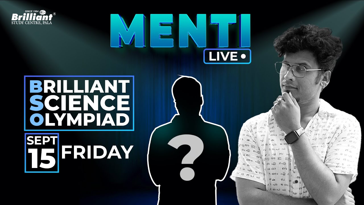 MENTI Live | PHYSICS | Brilliant Science Olympiad (BSO)