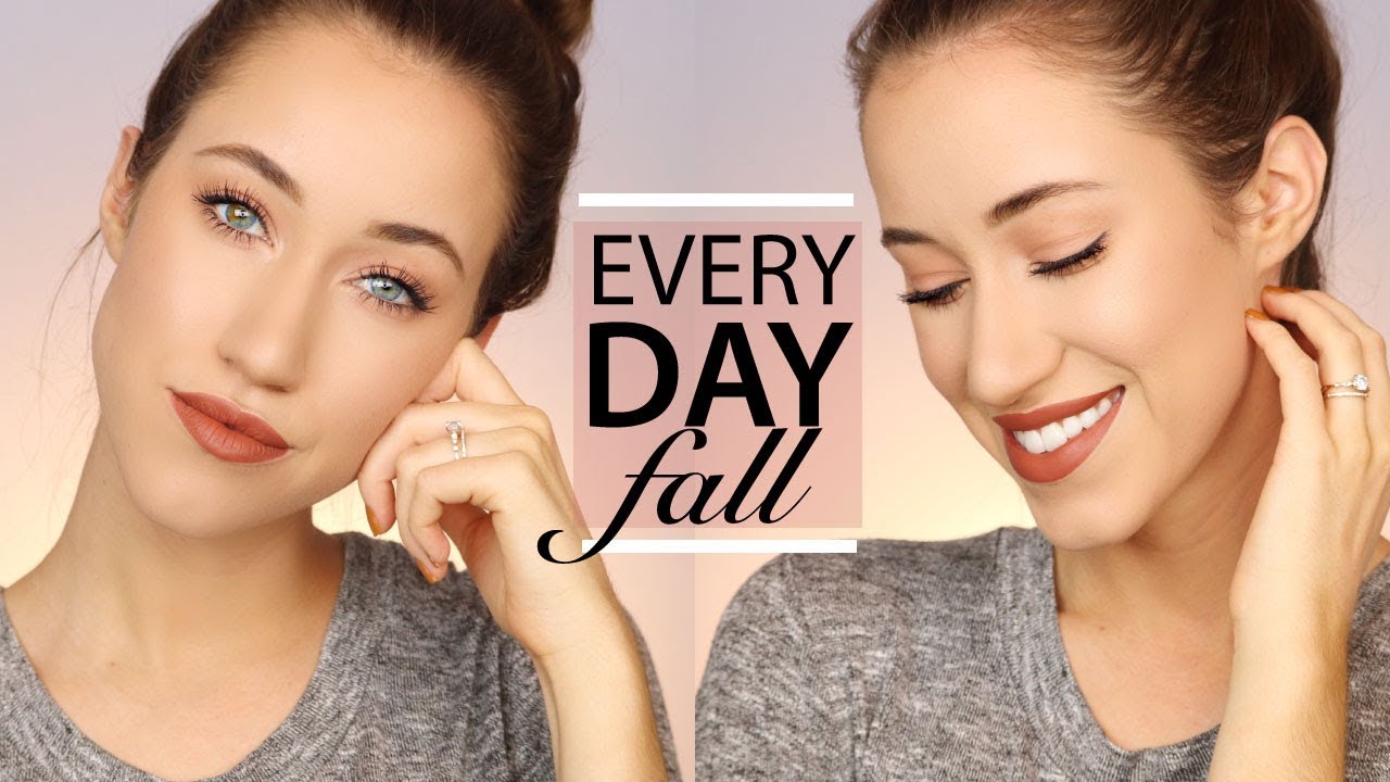 DRUGSTORE EASY EVERYDAY FALL MAKEUP TUTORIAL 2017 | ALLIE GLINES