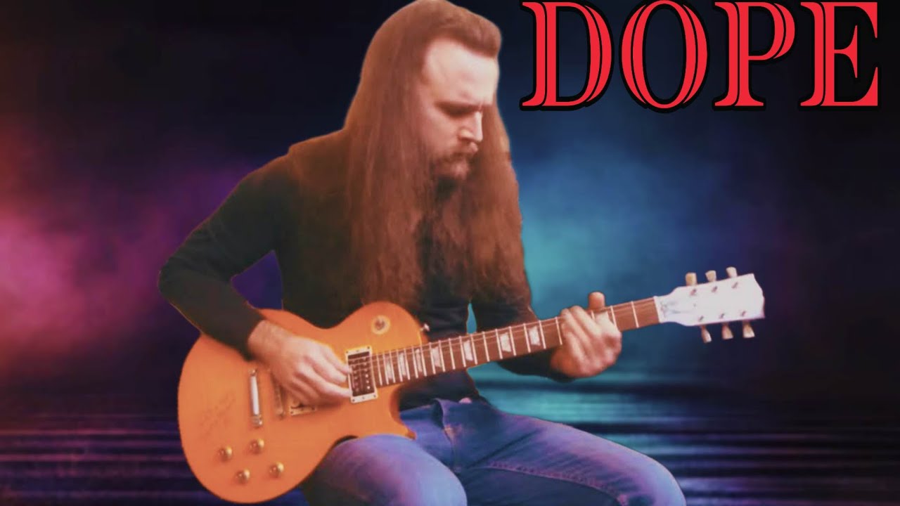 Lady Gaga - Dope - Instrumental Electric Guitar Cover - By Paul Hurley