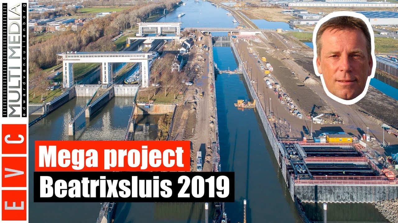 Megaproject | Beatrixsluis | 30 maanden in 9 minuten met professionele stem Edward van Cuilenborg