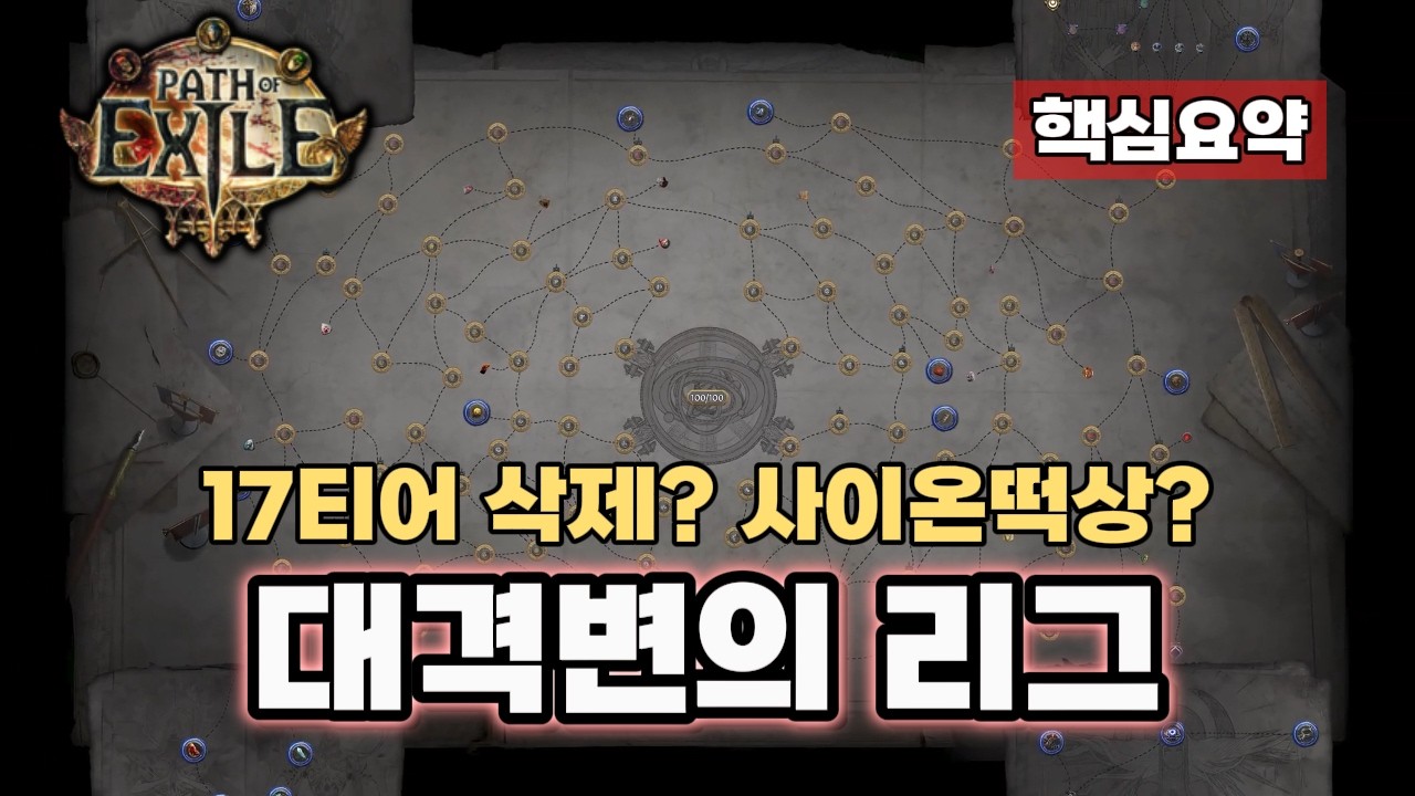 POE 3.28 허상 리그 라이브 핵심 요약 (아틀라스 개편, 신규 젬, 사이온 리워크 등)