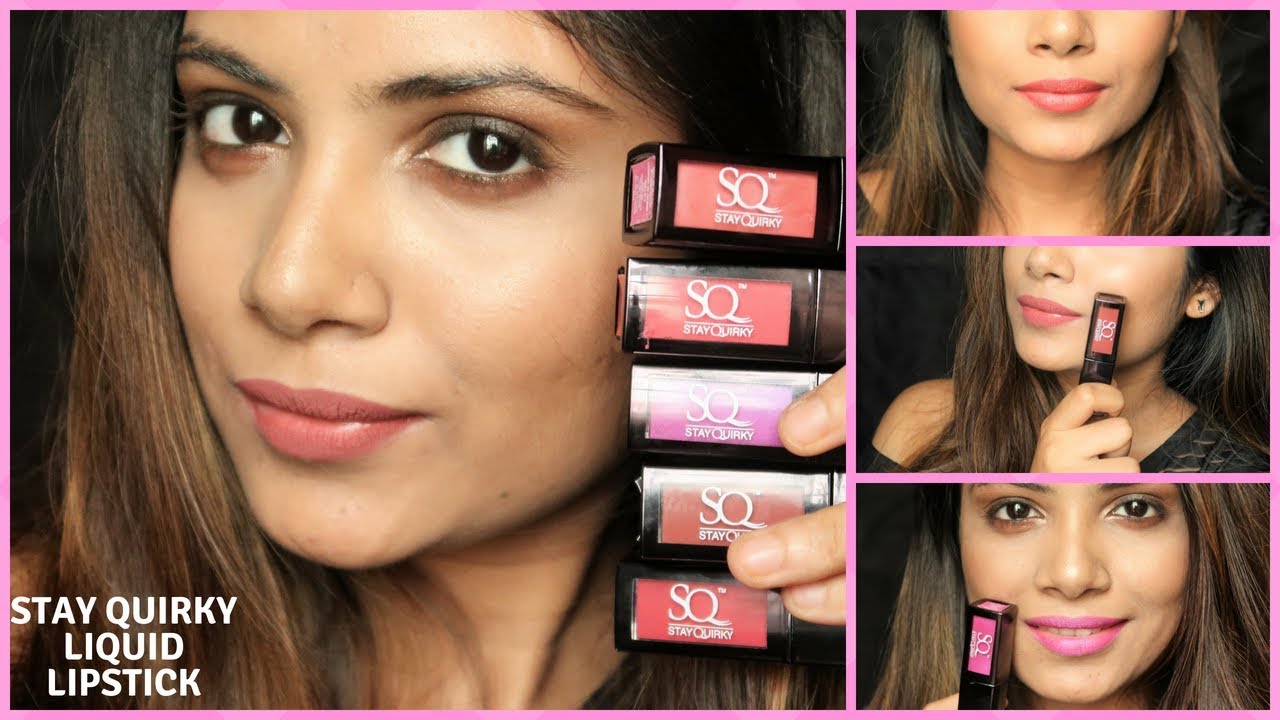 Best Affordable Liquid matte Lipstick For Indian Skin Tone By Stay Quirky