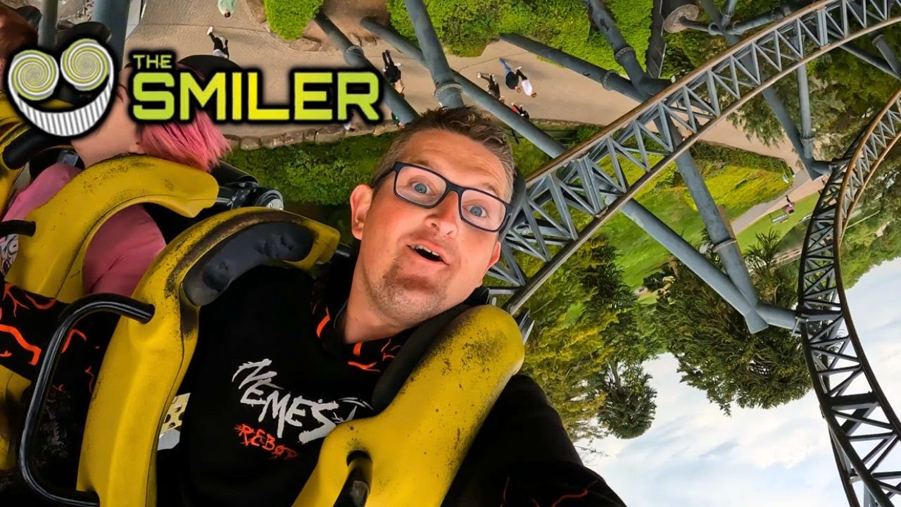Катание на аттракционе Smiler - 14 инверсионных американских горок в Alton Towers!