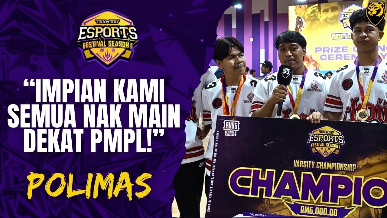 “Impian kami semua nak main dekat PMPL! Line up pasukan kami memang Champion!